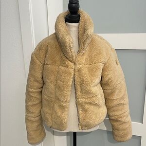 ALO Yoga Tan Teddy Jacket